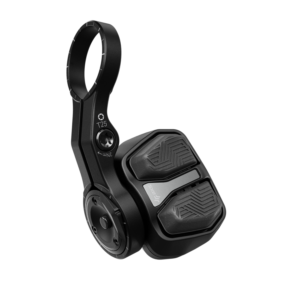 SRAM AXS POD Ultimate Electronic Controller - Left or Right Mount, Discrete Clamp, 2-Button, Black, D1 Cycling Parts - Shifter RockShox
