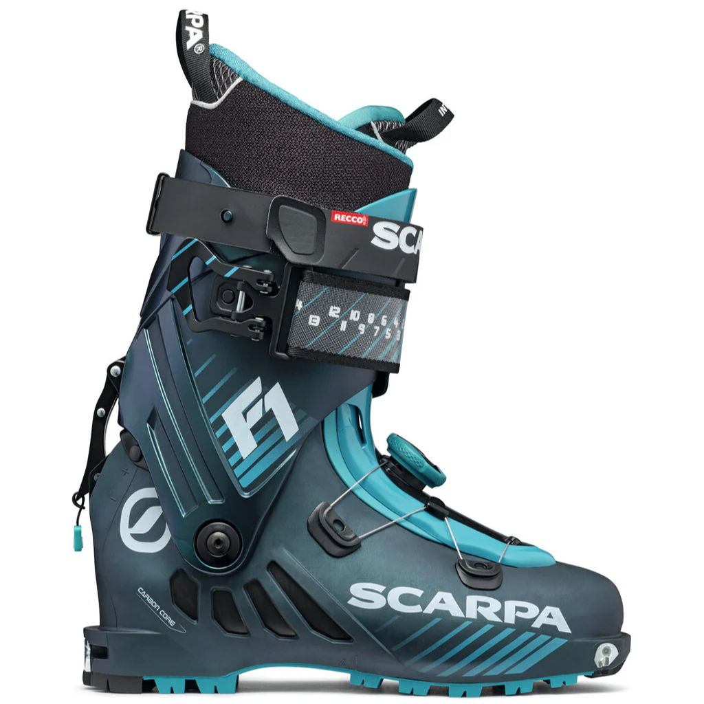 Scarpa F1 Men's Alpine Touring Boot Ski Boots - Touring Boots - Ski Mountaineering - Mens Scarpa