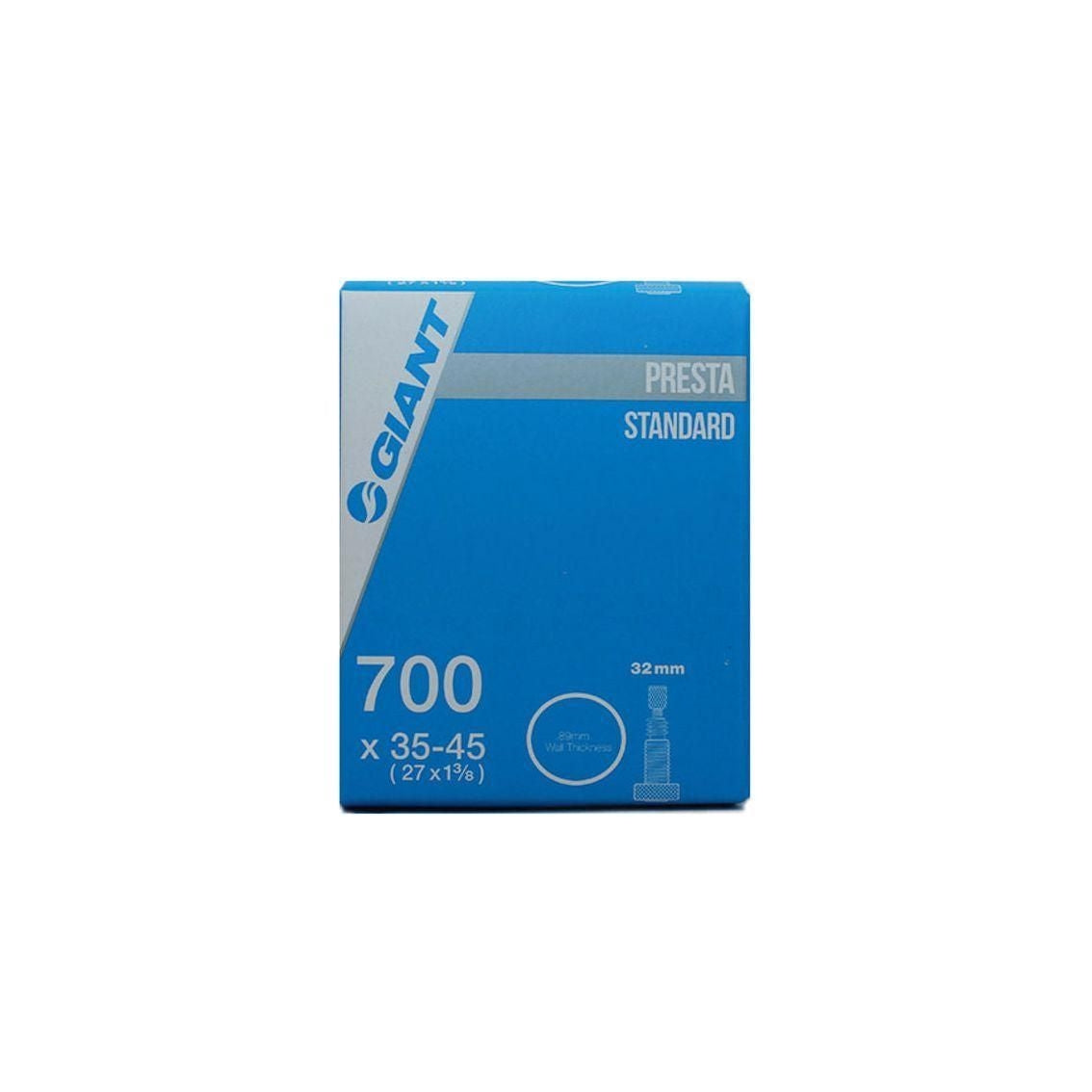 giant bicycle tubes 700X35-45 Presta Valve Tube, 48mm Ideal for your hybrid bike Giant tube 26-inch, presta valve