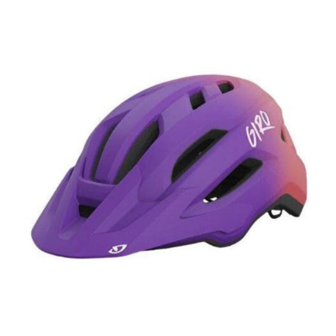 Giro Fixture Mips II Youth Bike Helmet Bike Helmets - Kids Giro Matte Purple/Tiger Lily