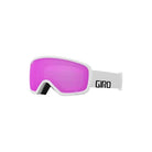 Giro Stomp Kid's Goggle Eyewear - Goggles Giro White Wordmark/Amber Pink  