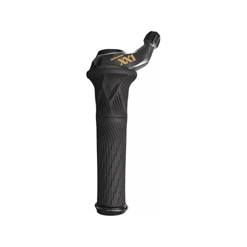 SRAM XX1 Eagle 12-Speed GripShift Shifter with Discrete Clamp, Black with Gold Logo - Cripple Creek Backcountry