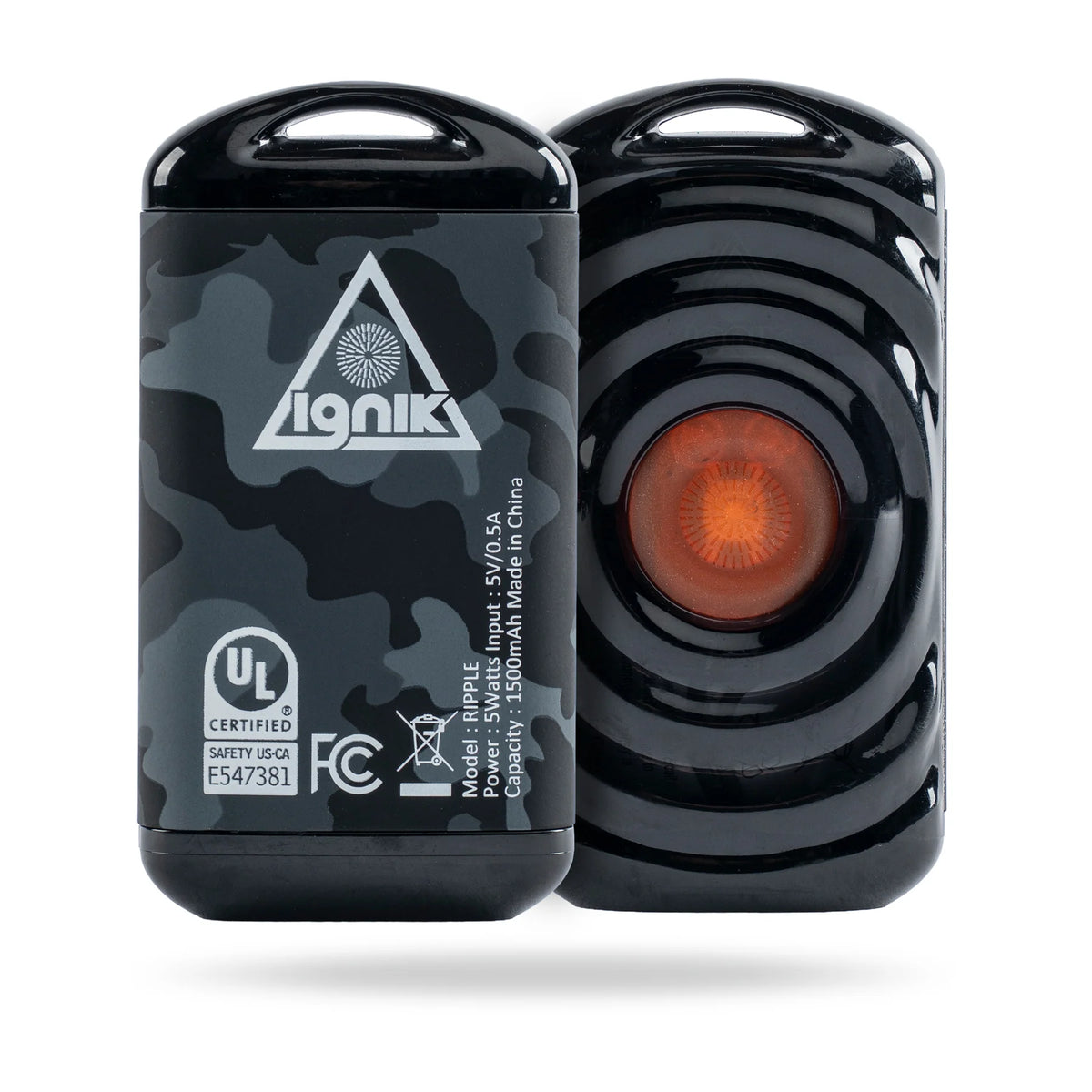 Ignik Ripple Rechargeable Hand Warmers Winter Accessories - Hand-Toe Warmers Ignik 2-Pack Black Camo