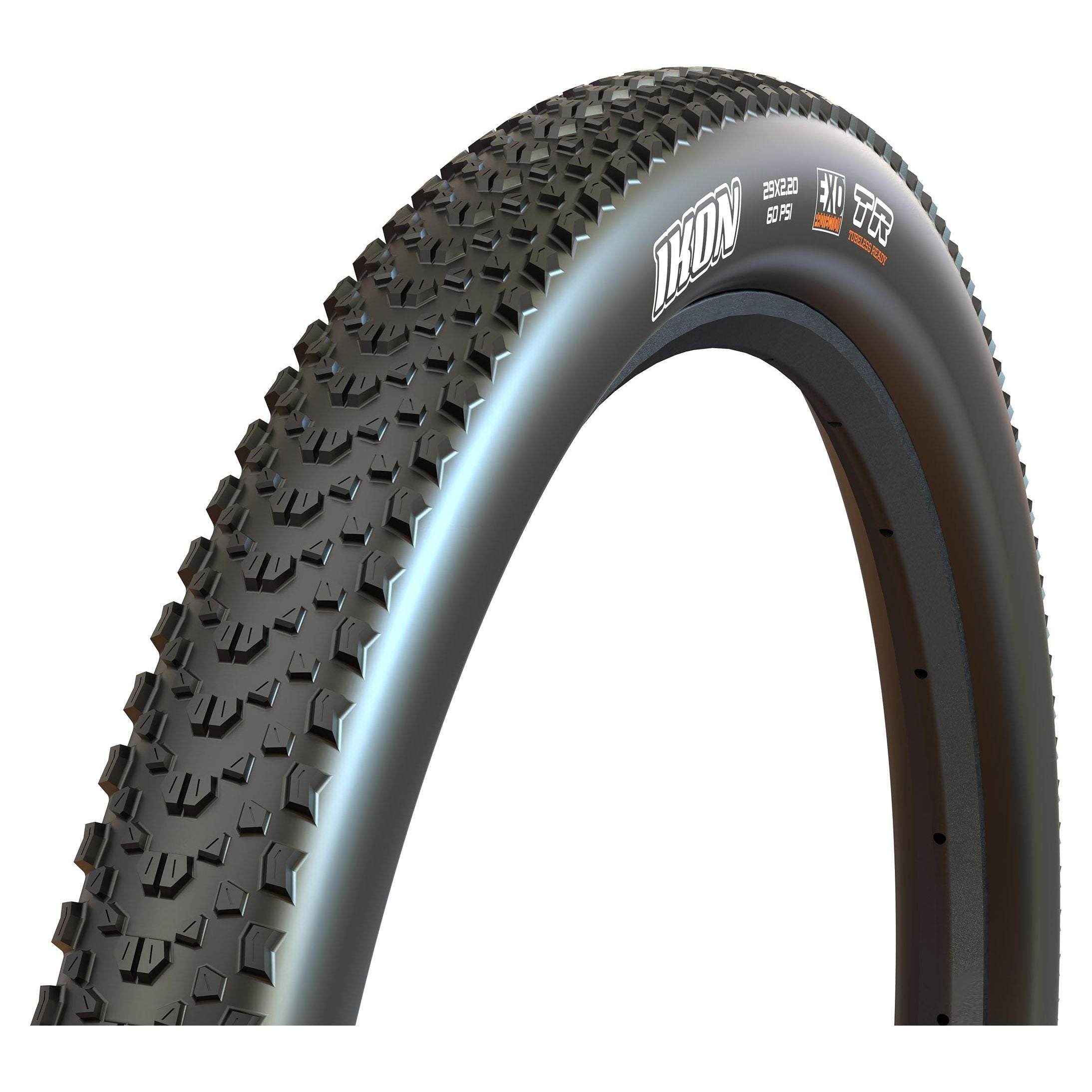 Maxxis Ikon Tire - 29"x2.35, Folding, Tubeless Ready, MaxxSpeed, EXO, 120TPI, Black Tires and Tubes - Mountain Tires - 29" Maxxis