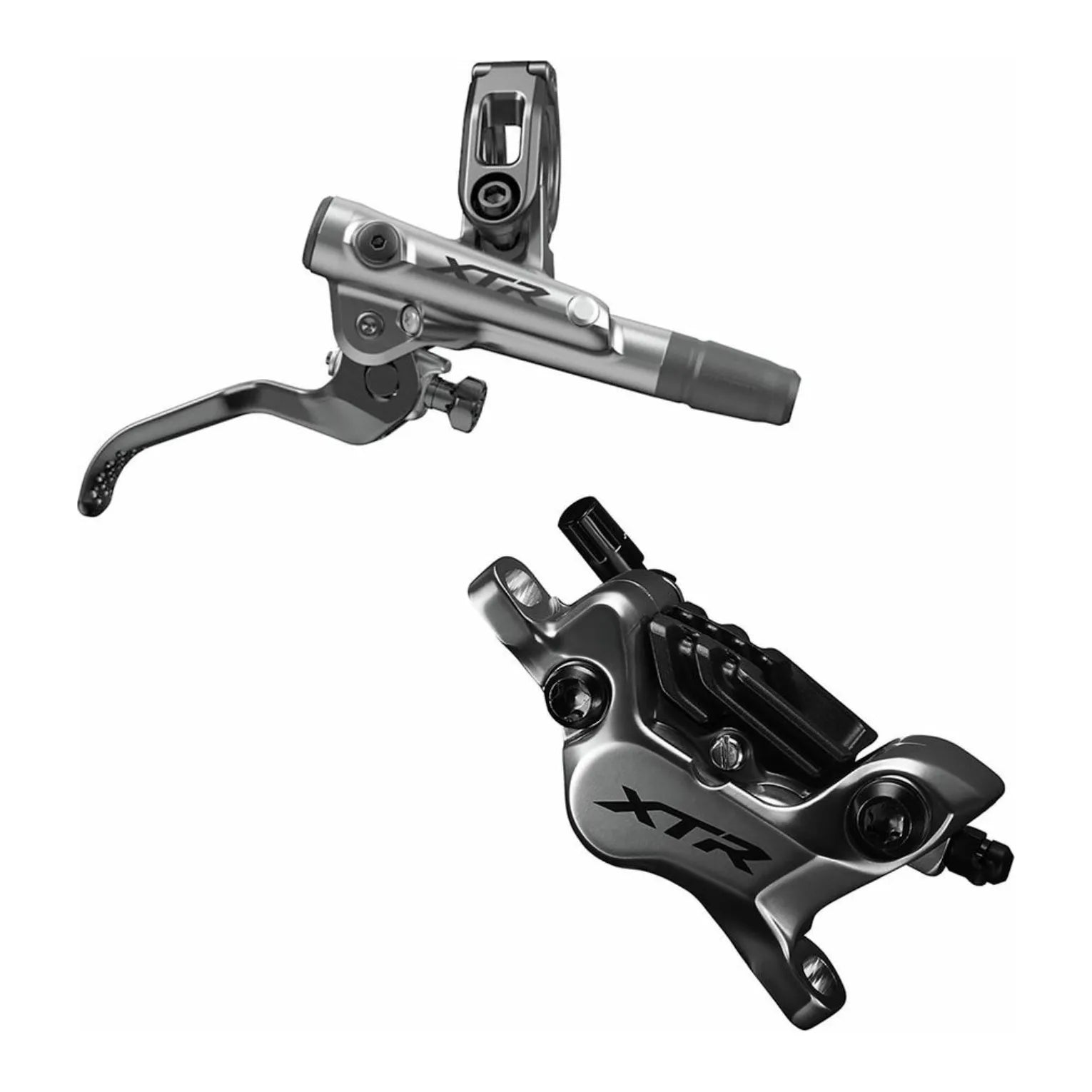 Shimano XTR BL- M9120/BR-M9120 Disc Brake and Lever - Front, Hydraulic, Post Mount, Finned Metal Pads, Gray Cycling Parts - Brake Shimano