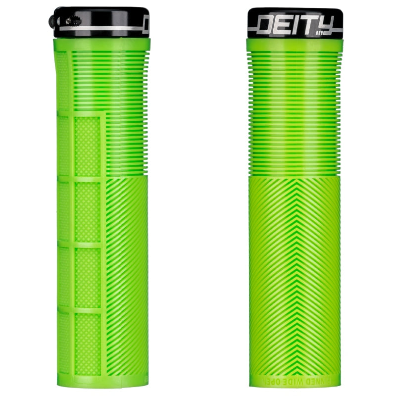 Deity Knuckleduster Grips Cycling Parts - Grips-Bar Tape Deity Components Green