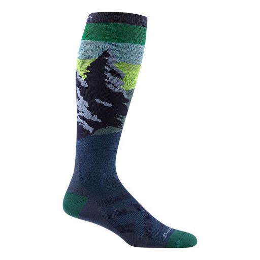 Darn Tough Solstice Over-The-Calf Lightweight Socks Winter Apparel - Socks Darn Tough Large Midnight