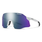 Smith Vert Eyewear - Sunglasses Smith Optics White ChromaPop Violet Mirror Lens