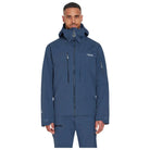 Rab M Khroma Kinetic Jacket Winter Apparel - Winter Apparel Mens Hardshell Top Rab Small Tempest Blue/Black 