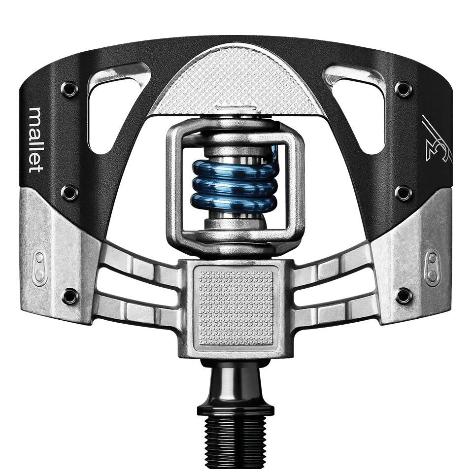 Crankbrothers Mallet 3 Pedals, Black/Raw Cycling Parts - Pedal - Mountain Clipless Pedal Crankbrothers Default Title