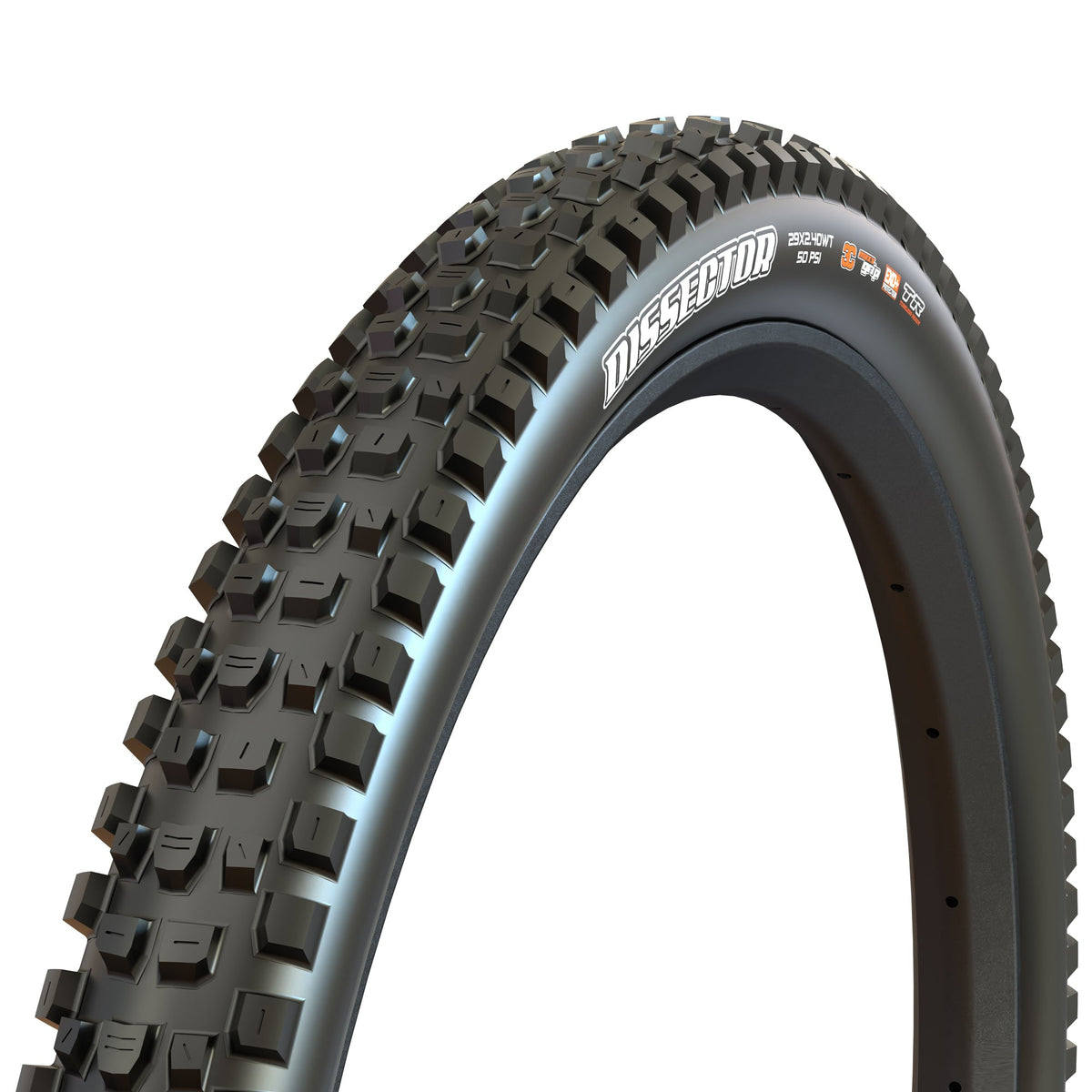 Maxxis Dissector II Tire - 29 x 2.4, Tubeless, Folding, Black, MaxxTerra, EXO+ Tires and Tubes - Mountain Tires - 29" Maxxis