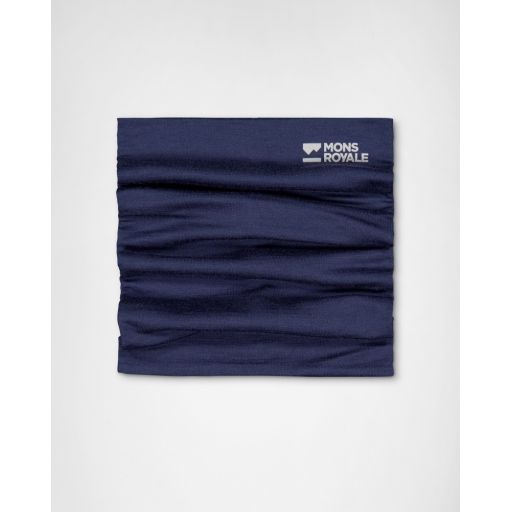 Mons Royale Double Up 100% Merino Neckwarmer Winter Apparel - Hats and Beanies Mons Royale Midnight