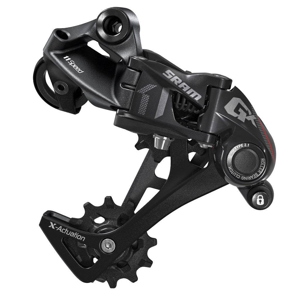 SRAM GX 1x11 Speed Long Cage Rear Derailleur Black Cycling Parts - Derailleur - Rear SRAM