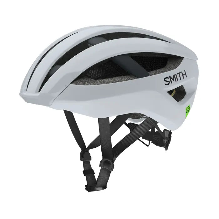 Smith Network MIPS Bike Helmets - Road Helmet - Mens-Unisex Smith Optics White / Matte White Medium/55-59