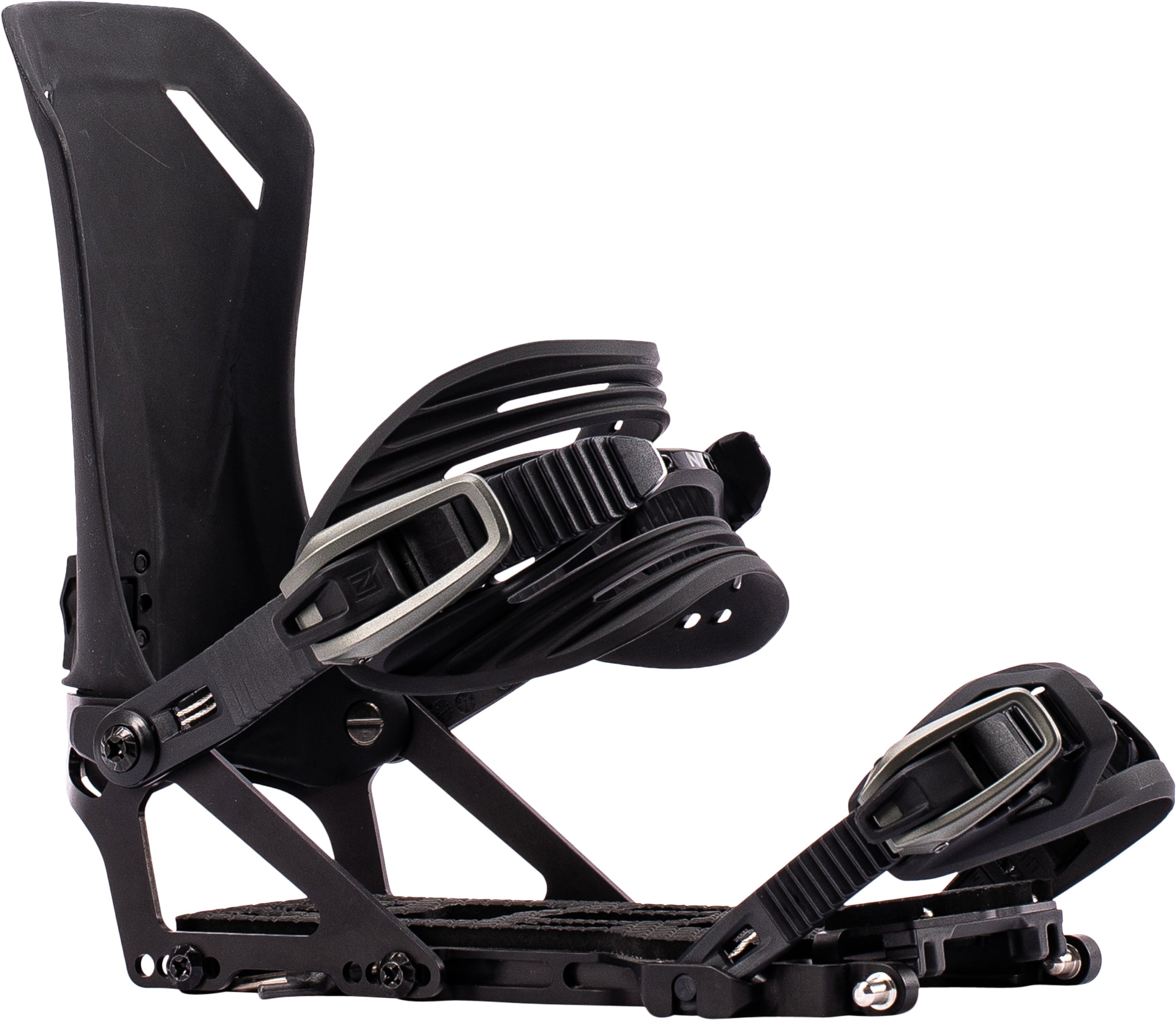 Nitro Vertical ST Splitboard Bindings, Black — side view