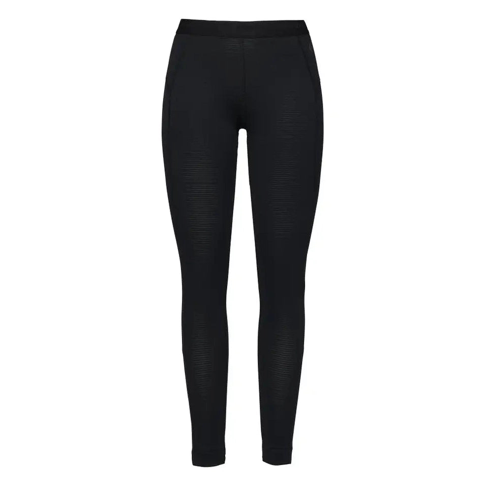 Black Diamond W Coefficient LT Pants Winter Apparel - Winter Apparel Womens Base Layer Bottom Black Diamond Extra Small Black