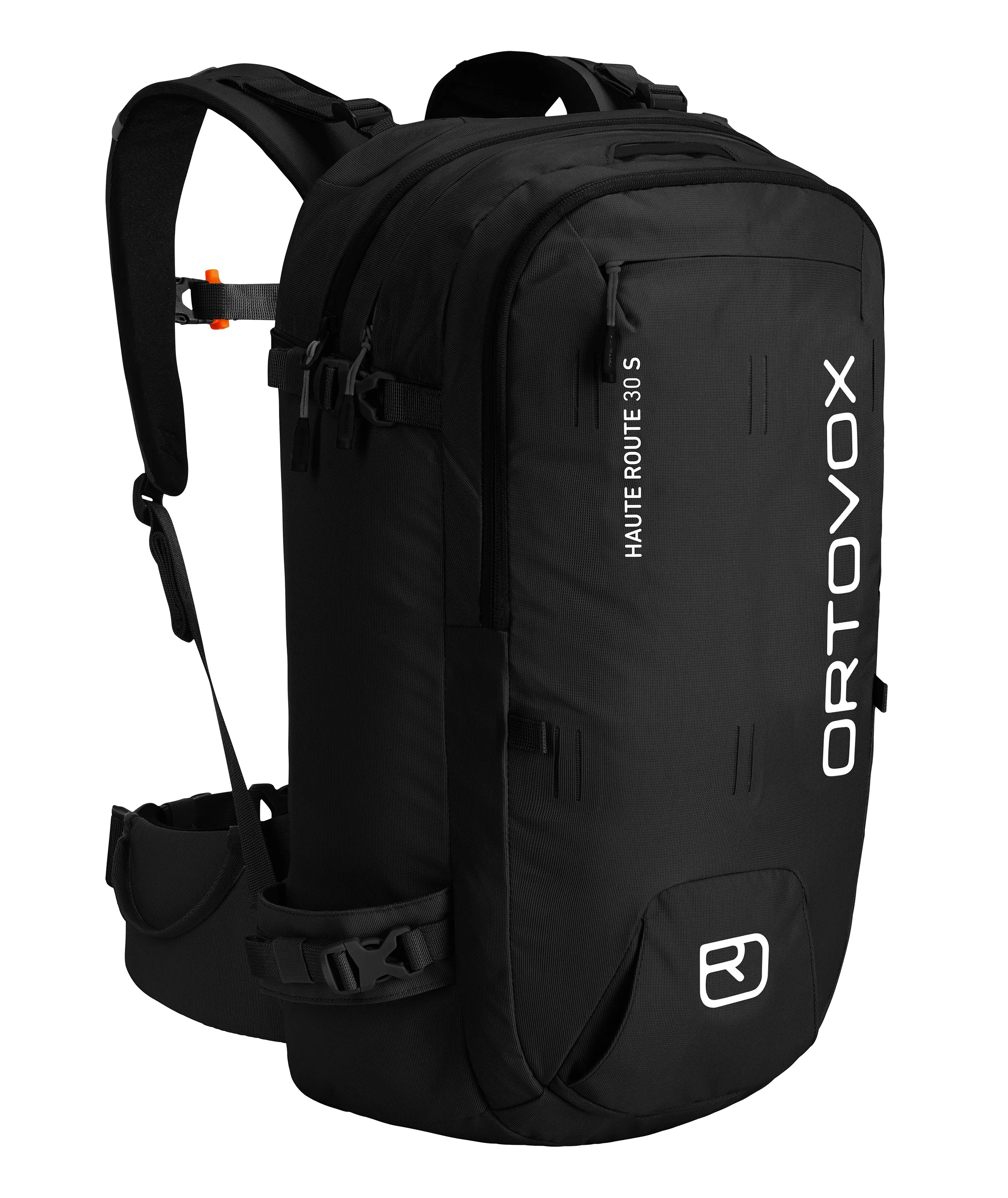 Ortovox Haute Route 30 S Ski Touring Backpack, Black Raven — front view