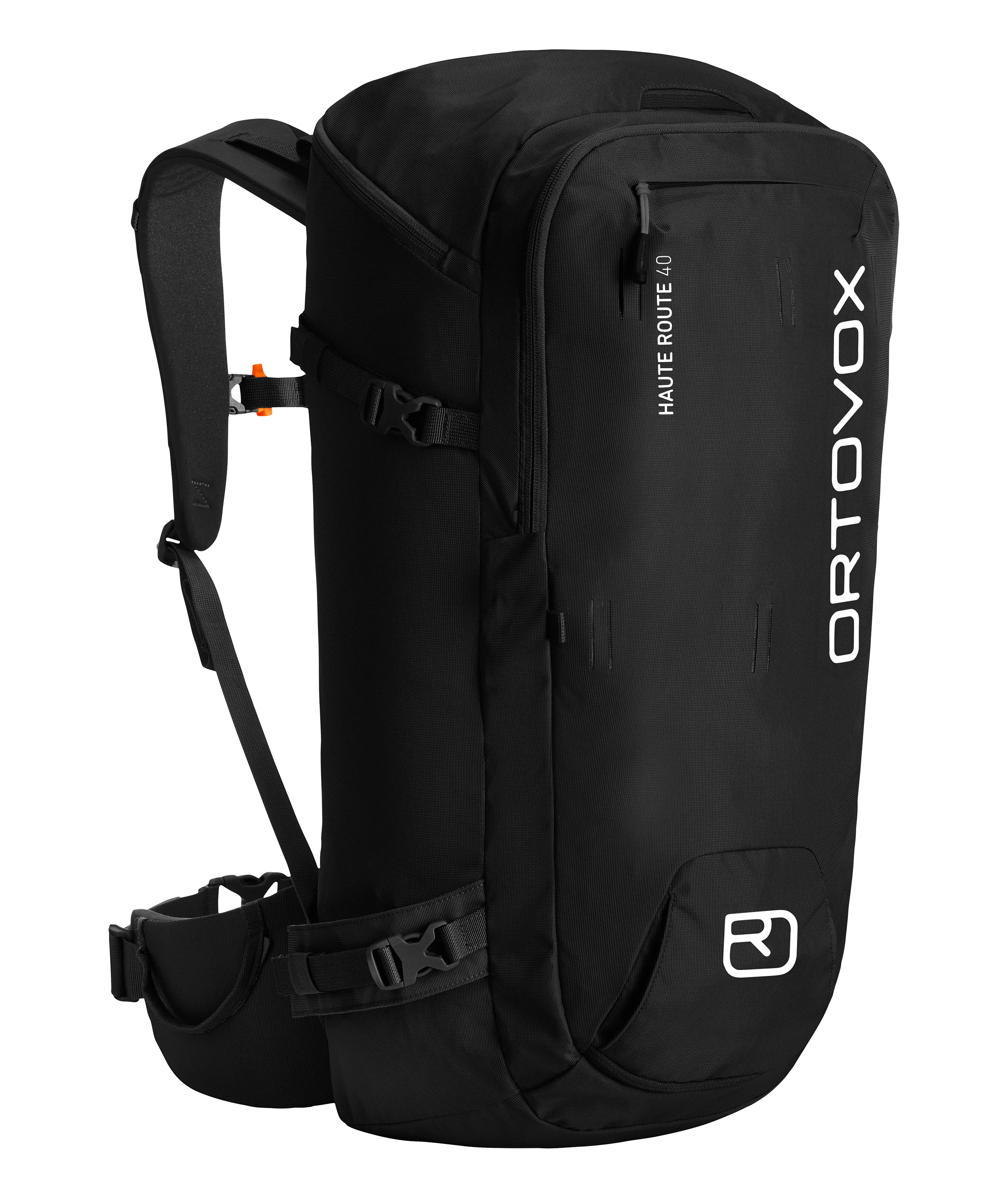 Ortovox Haute Route 40 Ski Touring Backpack, Black Raven — front view