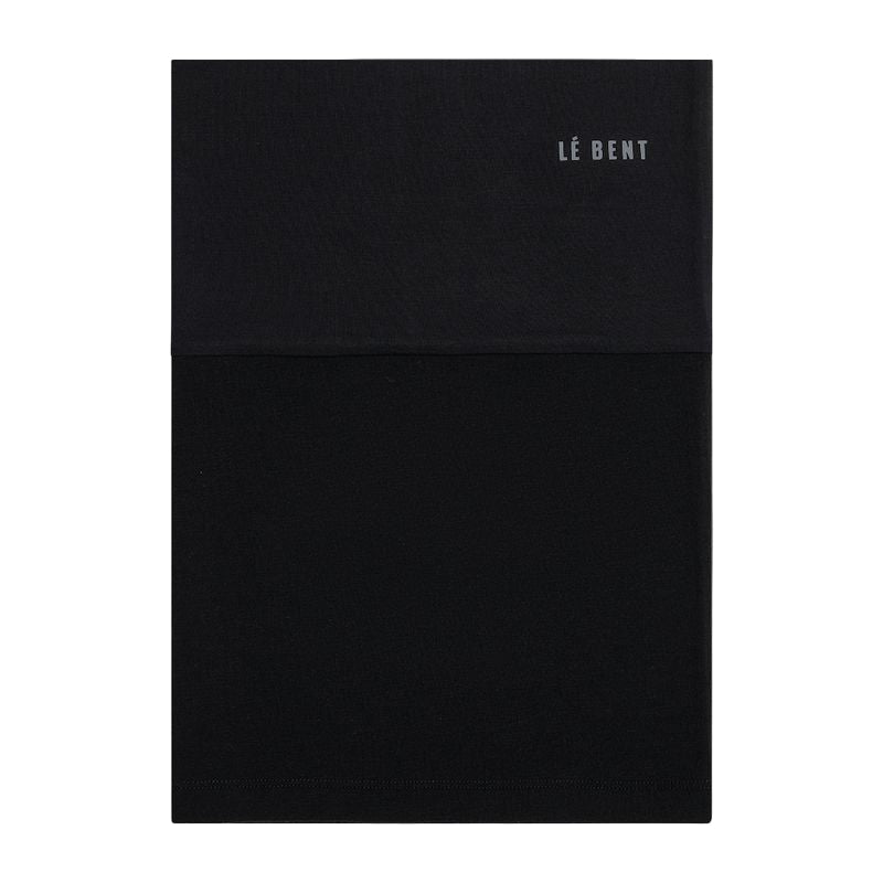 Le Bent Heavyweight Antarctic Grid Fleece Neck Gaiter Winter Apparel - Hats and Beanies Le Bent Black