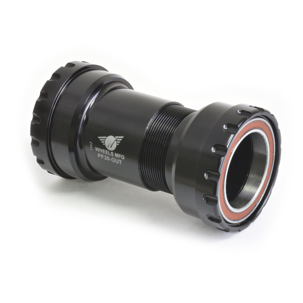 Wheels Manufacturing PF30 Outboard Bottom Bracket for 30mm cranks with Angular Contact Bearings Black Cycling Parts - Bottom Bracket Wheels Manufacturing
