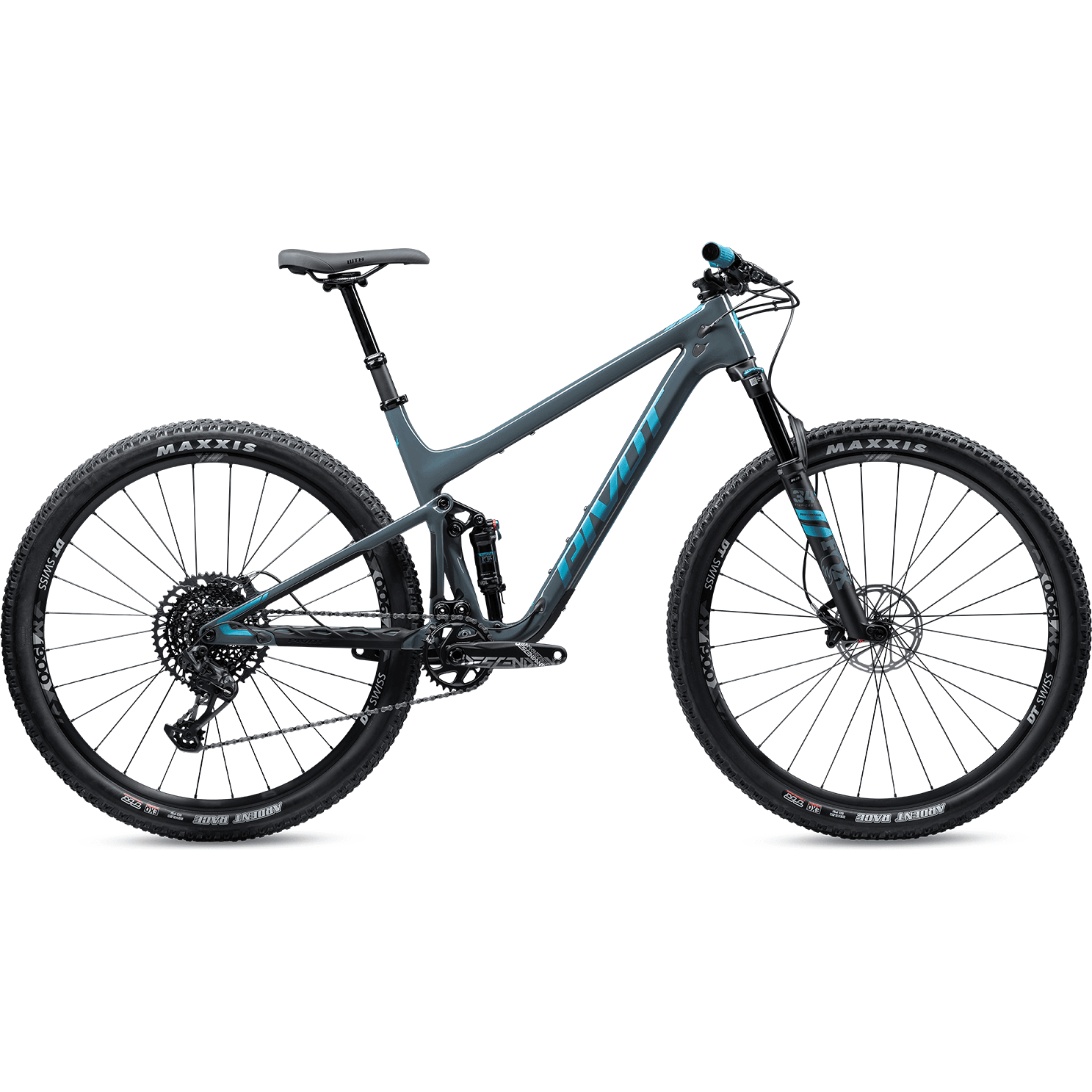 Pivot 23 Mach 4 SL Ride GX/X01 Alloy Bicycle - Mountain - Trail Pivot Cycles Small Grey