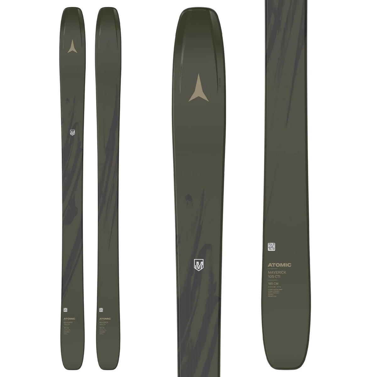 Atomic Maverick 105 CTI Alpine Ski Skis - Alpine Skis - Mens-Unisex Atomic