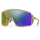 Smith Pursuit Glacier Sunglasses Eyewear - Sunglasses Smith Optics Matte Summit | ChromaPop Glacier Photochromic Yellow Violet Mirror