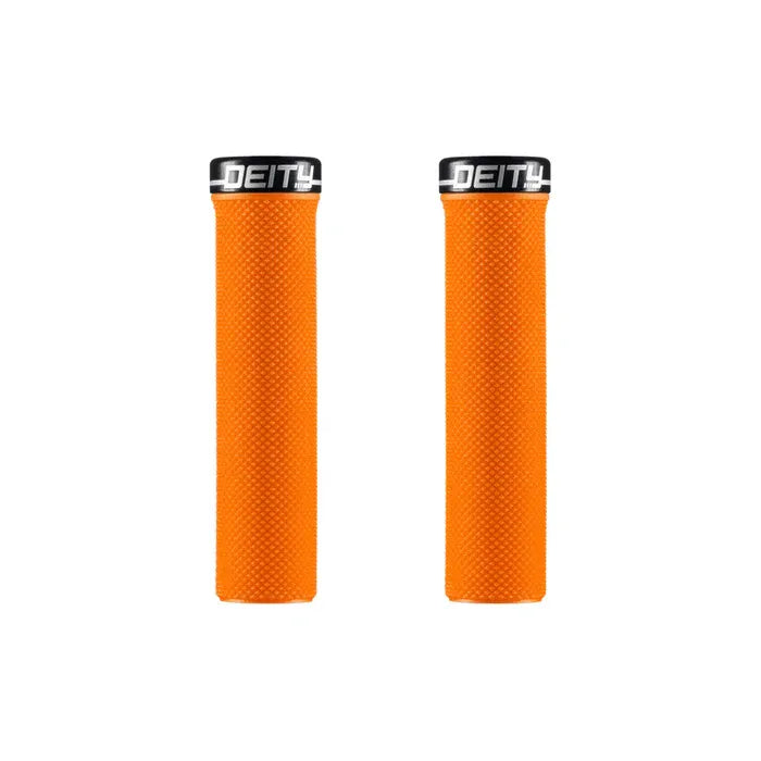Deity Slimfit Grips Cycling Parts - Grips-Bar Tape Deity Components Orange