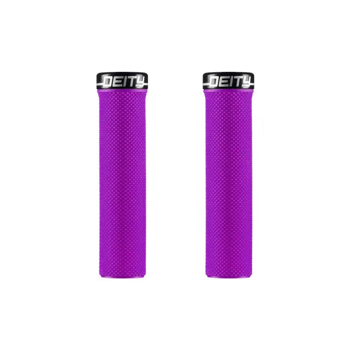 Deity Slimfit Grips Cycling Parts - Grips-Bar Tape Deity Components Purple