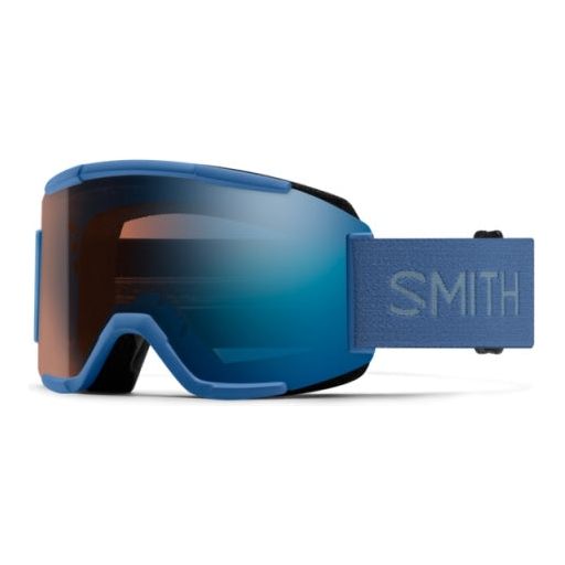 Smith Squad Goggle Eyewear - Goggles Smith Optics True Blue | ChromaPop Pro Photochromic Blue Mirror