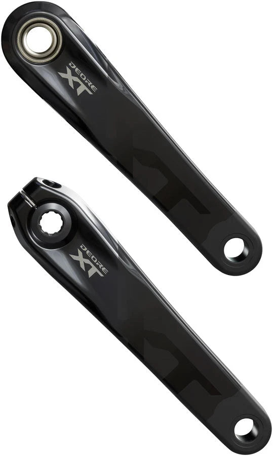 Shimano Deore XT FC-M8200 Crankset - 165mm, 1x, Direct Mount, Hollowtech II Hollow-Forged Crankarms, Black Cycling Parts - Crank Shimano