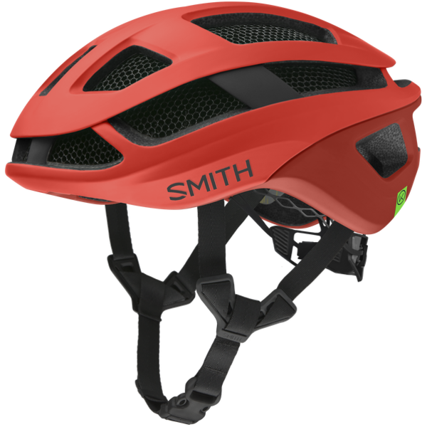 Smith Trace MIPS Bike Helmet (Closeout) Bike Helmets - Road Helmet - Mens-Unisex Smith Optics Medium (55-59cm) Matte Patrol / Crimson