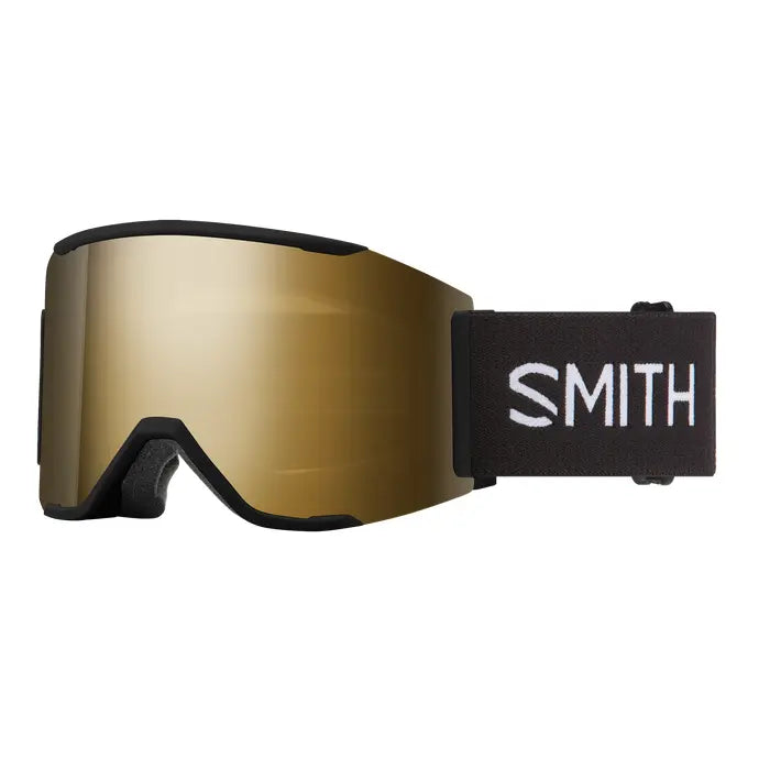 Smith Squad MAG Goggle Eyewear - Goggles Smith Optics Black || ChromaPop Sun Black Gold Mirror