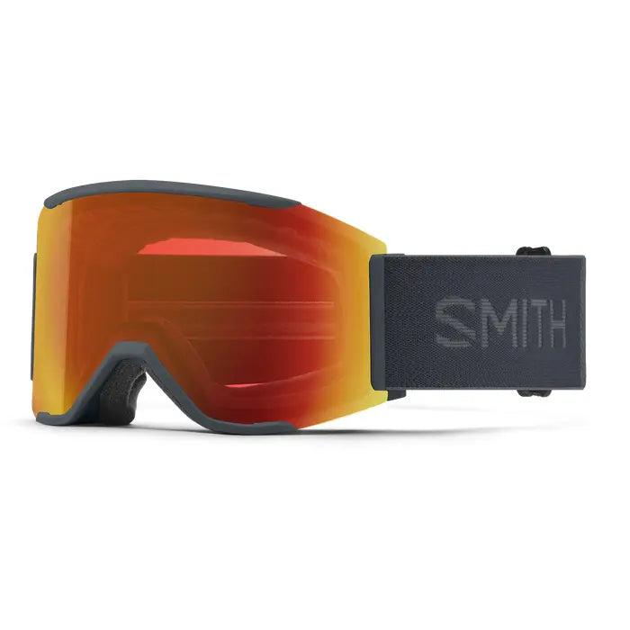 Smith Squad MAG Goggle Eyewear - Goggles Smith Optics Slate || ChromaPop Everyday Red Mirror