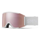 Smith Squad MAG Goggle Eyewear - Goggles Smith Optics White Vapor || ChromaPop Everyday Rose Gold Mirror