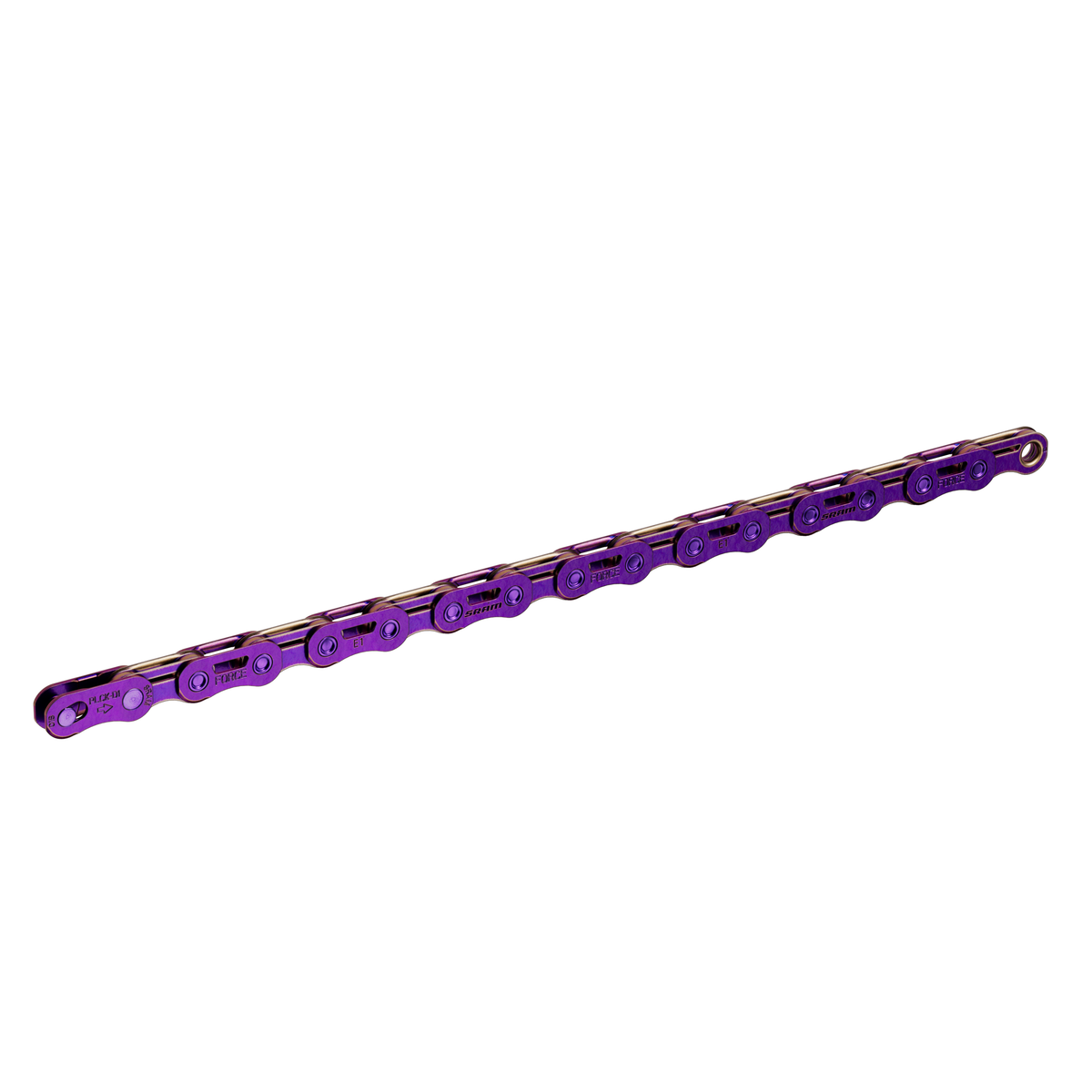 SRAM FORCE Flattop Chain - 12/13-Speed, 126 Links, PowerLock Connector, Purple, E1 Cycling Parts - Chain - Master Link SRAM