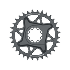 SRAM, GX Eagle T-Type DM, Chainring, Teeth: 32, Speed: 12, BCD: Direct Mount SRAM 8 Bolt, Aluminum, Grey Cycling Parts - Chainring SRAM