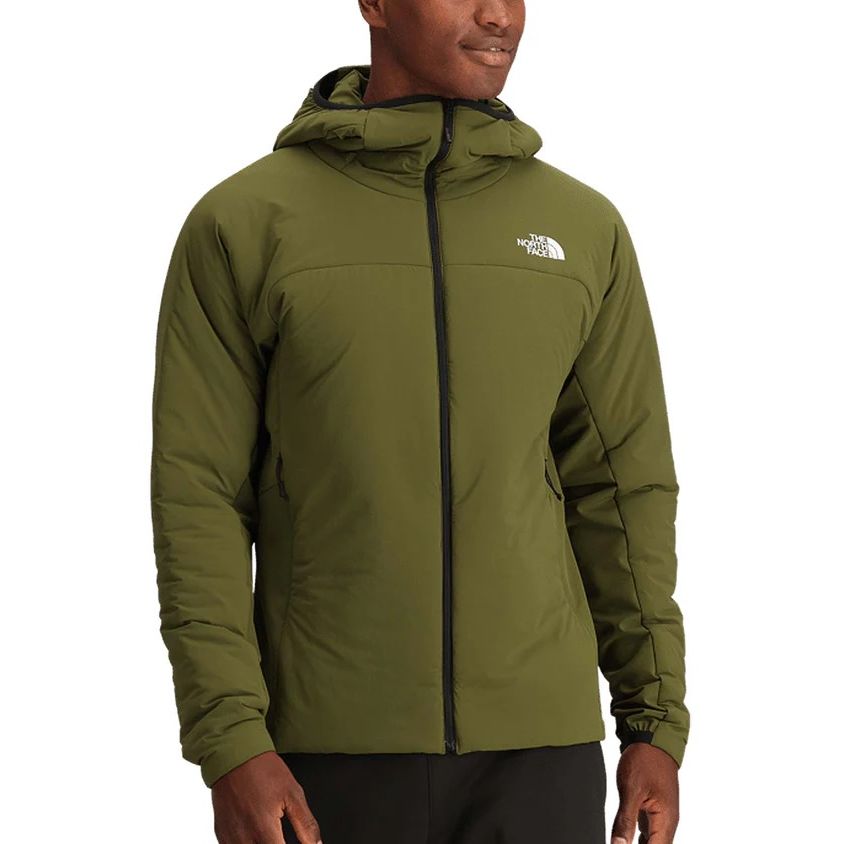 The North Face M Summit Casaval Hybrid Hoodie Winter Apparel - Winter Apparel Mens Insulated Top The North Face Small Forest Olive