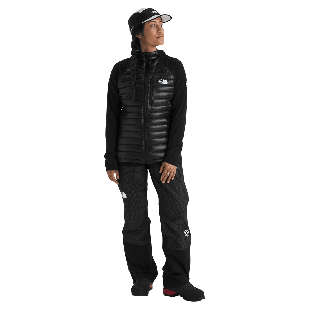 The North Face W Summit Breithorn LT Hybrid Hoodie Winter Apparel - Winter Apparel Womens Insulated Top The North Face Large TNF Black