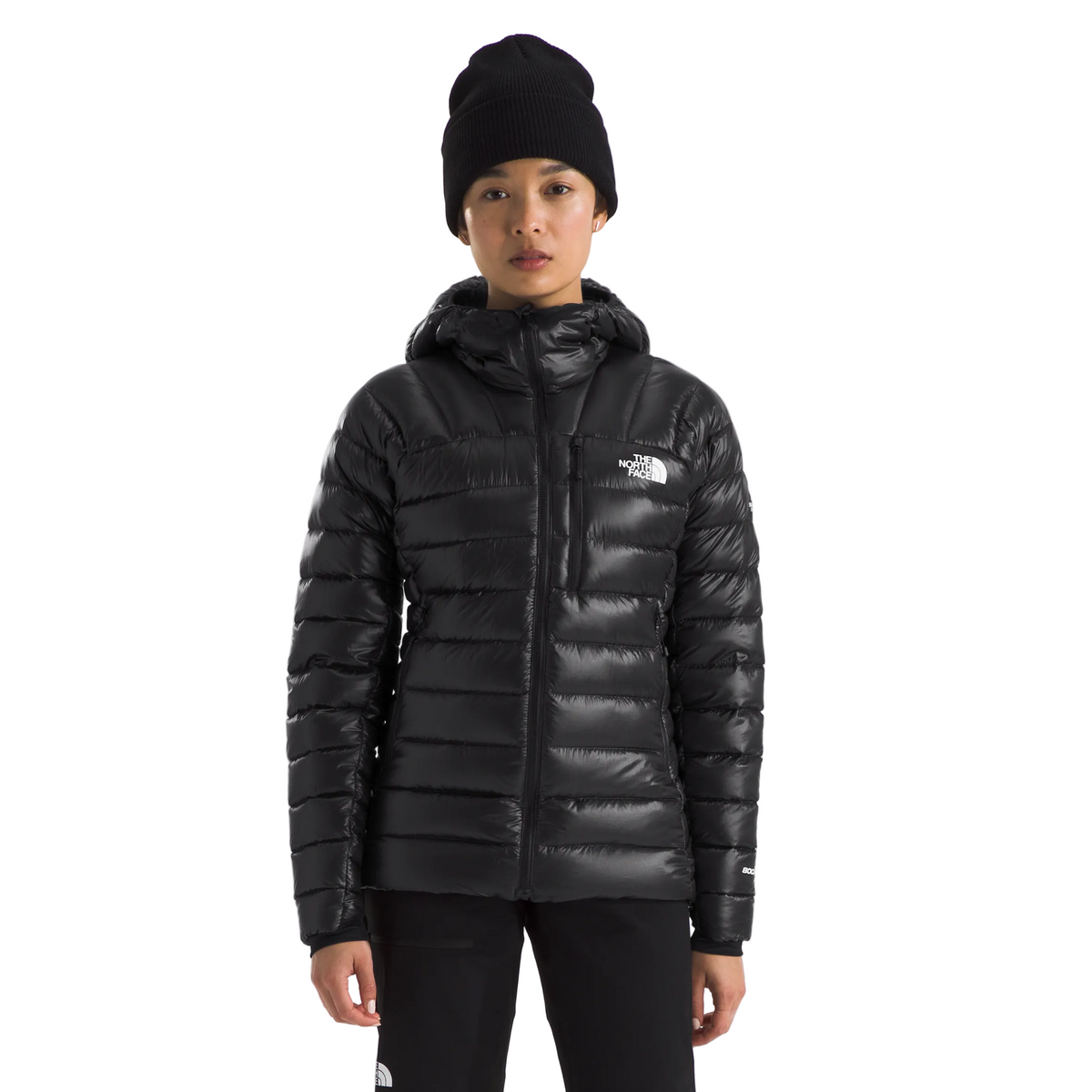 The North Face W Summit Breithorn Hoodie Winter Apparel - Winter Apparel Womens Insulated Top The North Face Large TNF Black