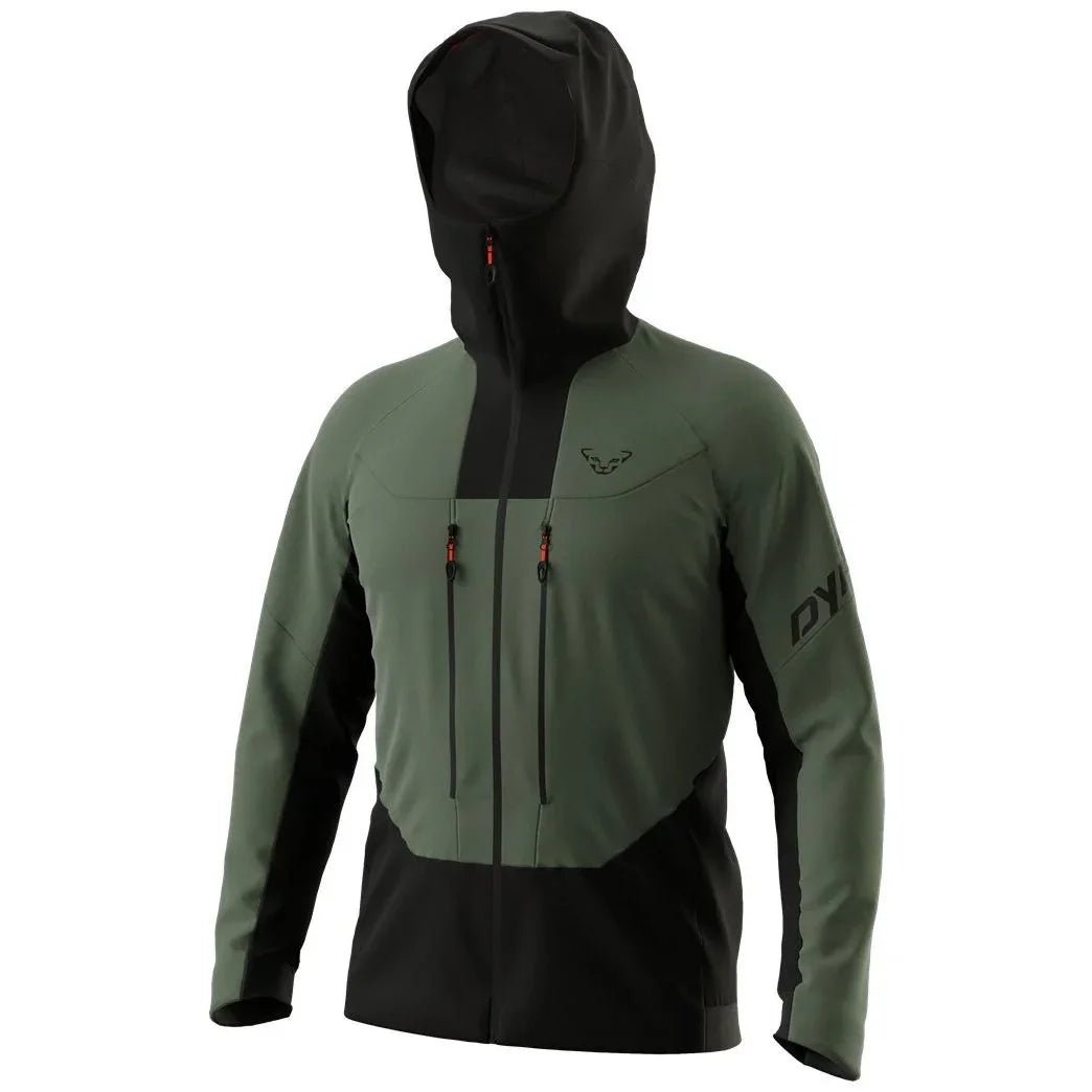 Dynafit M TLT Touring Dynastretch Jacket (2024) Winter Apparel - Winter Apparel Mens Softshell Top Dynafit Large Thyme