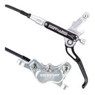 Trickstuff Direttissima Brakeset F&R Silver/Black Cycling Parts - Brake - Disc Brake Trickstuff