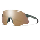 Smith Vert Eyewear - Sunglasses Smith Optics Matte Alpine Green + ChromaPop Rose Gold Mirror Lens  