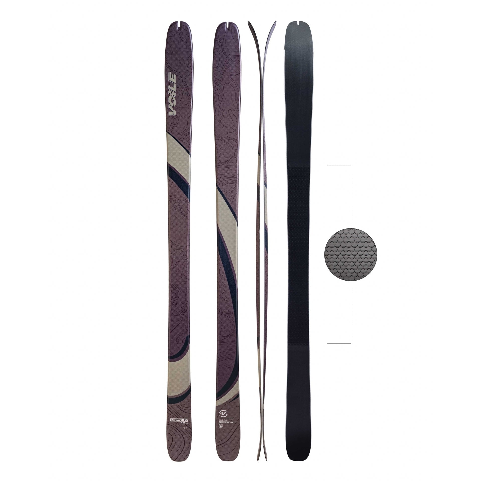 Voile Endeavor BC Touring Ski Skis - Touring Skis - Ski Mountaineering Voile