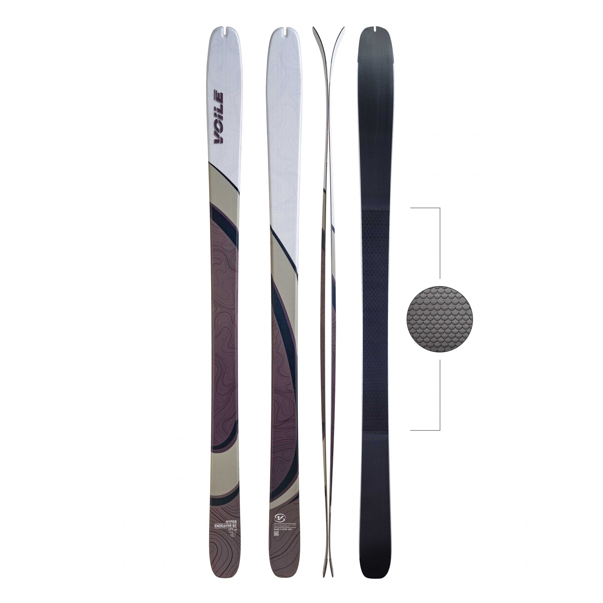 Voile Hyper Endeavor BC Touring Ski Skis - Touring Skis - Ski Mountaineering Voile