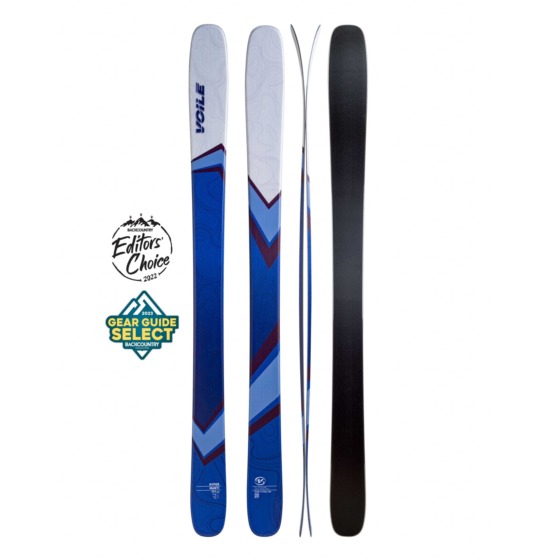 Voile HyperManti Touring Ski Skis - Touring Skis - All Mountain Voile