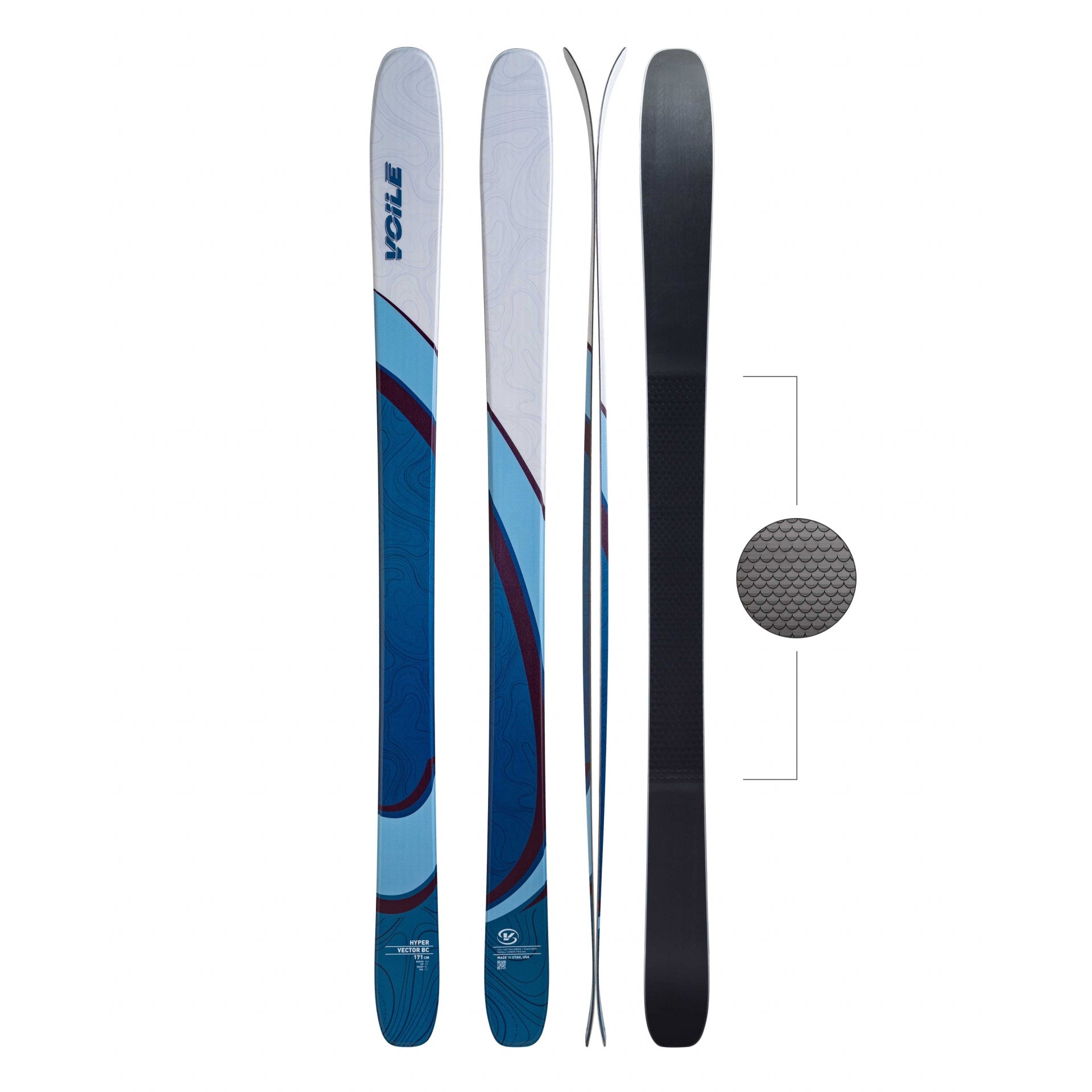 Voile HyperVector BC Touring Ski Skis - Touring Skis - All Mountain Voile