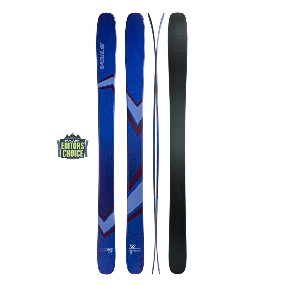 Voile Manti Touring Ski Skis - Touring Skis - All Mountain Voile