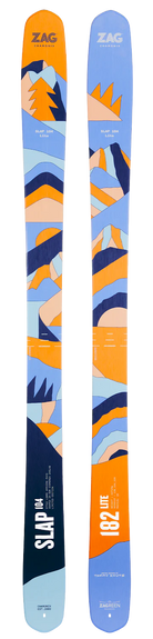 Zag Slap 104 Lite Alpine Touring Ski Skis - Touring Skis - All Mountain - Mens Zag Skis