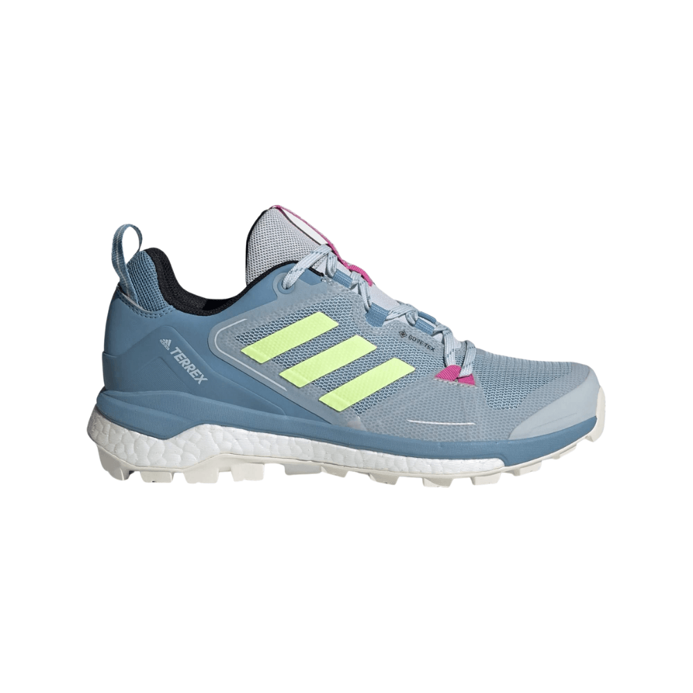 Adidas Terrex Skychaser 2 GTX W Summer Footwear - Trail Running Footwear - Womens Adidas 6 Hazy Blue/Hi-Res Yellow/Screaming Pink 